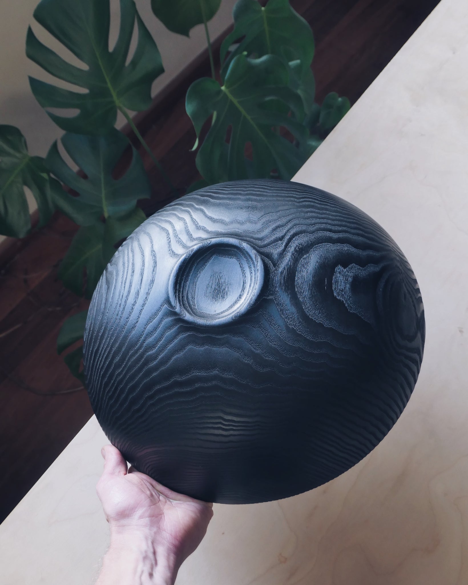 XL Yakisugi Bowl - in Ash