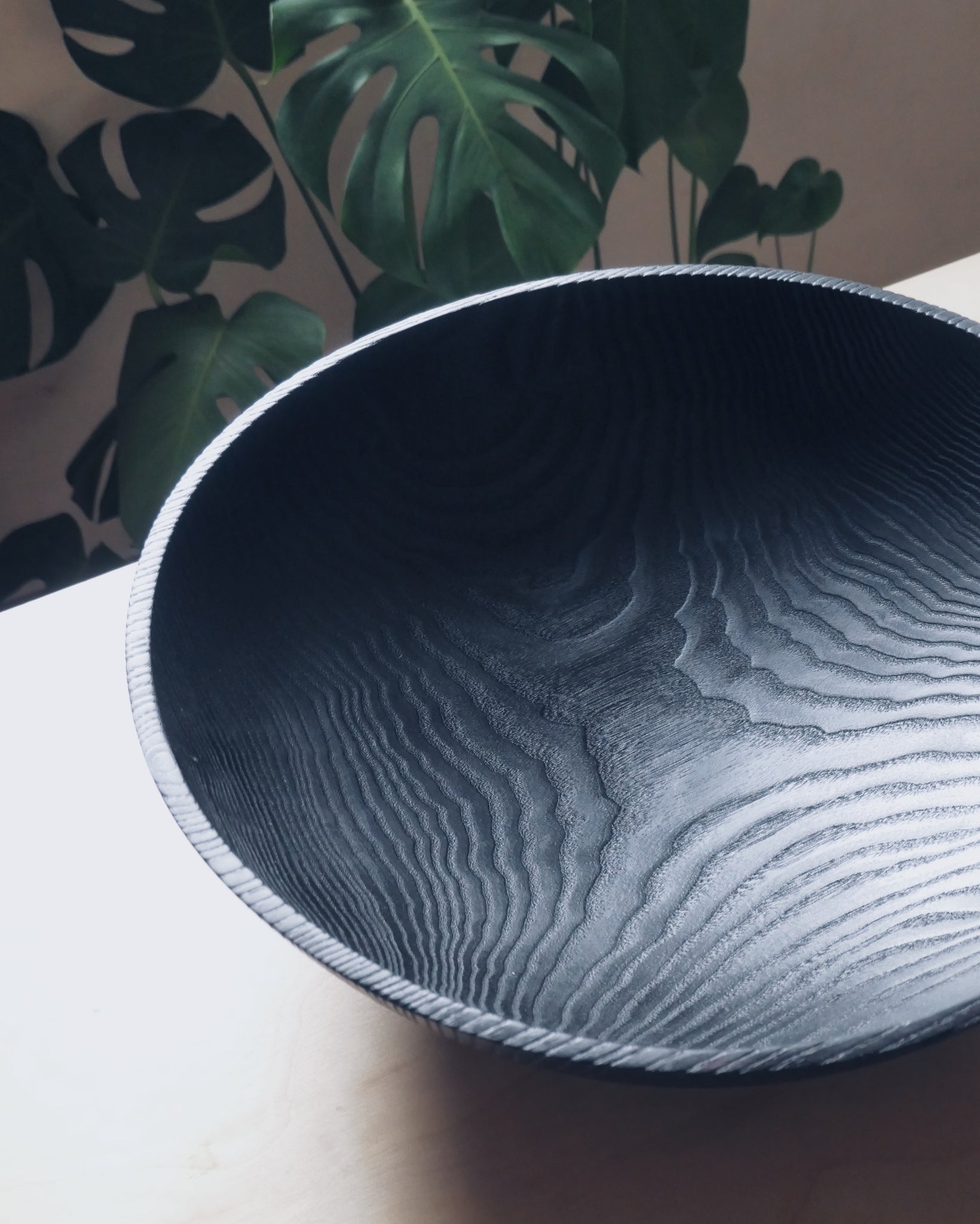 XL Yakisugi Bowl - in Ash