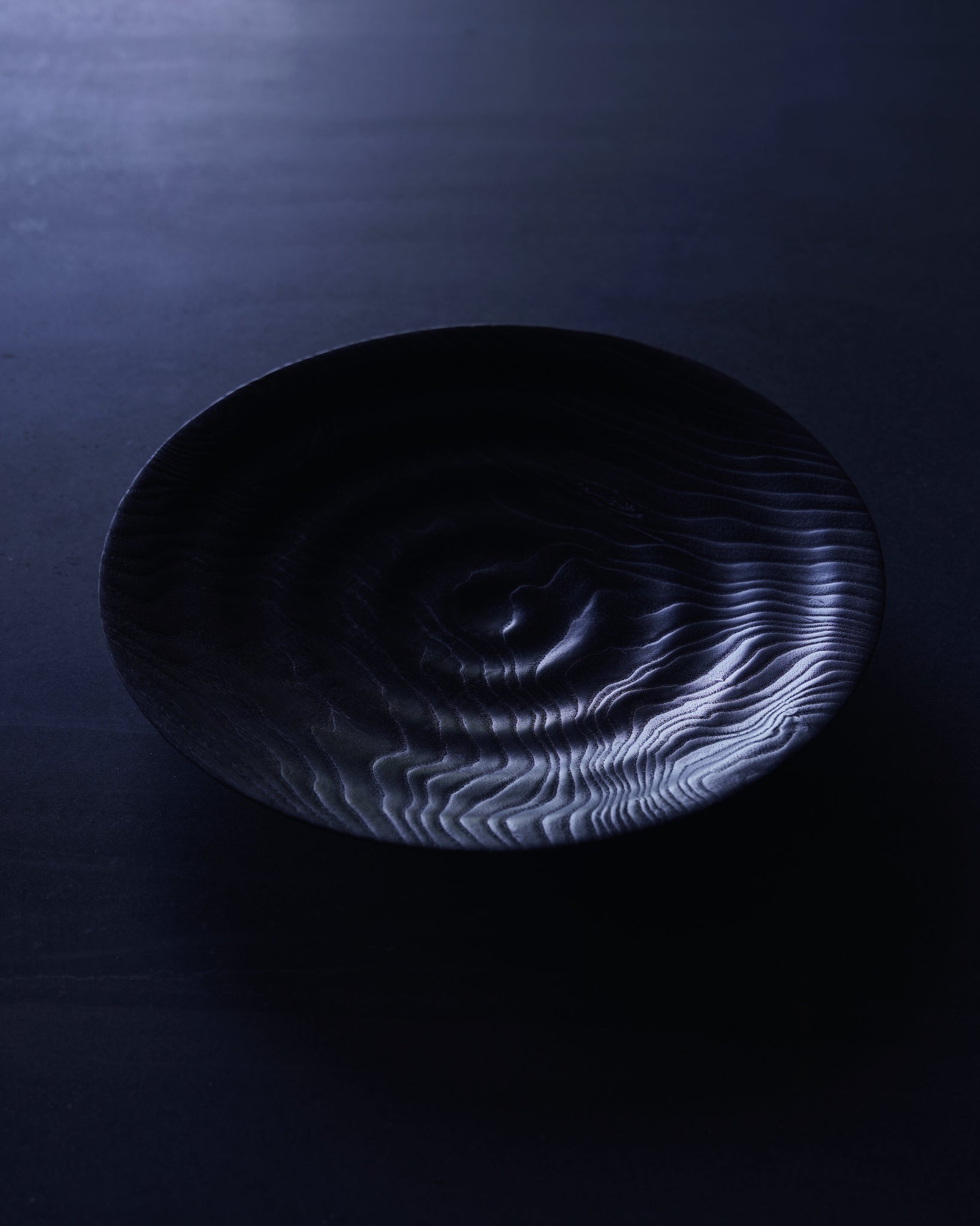 Wave Yakisugi Platter - in Ash