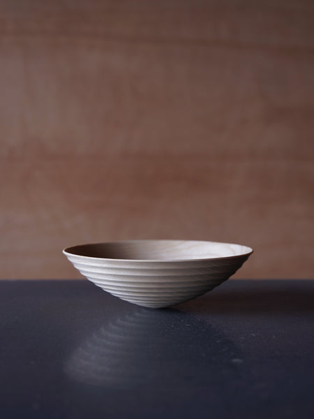 Coved Bowl - in Ash