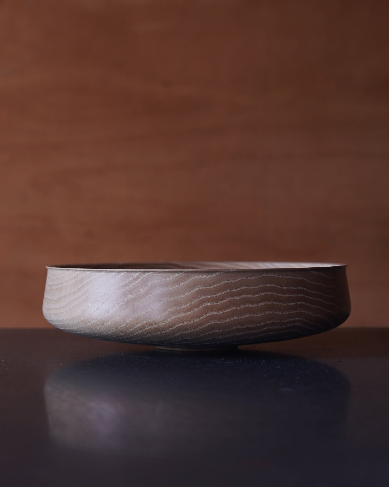 Lipped Bowl - in Ash