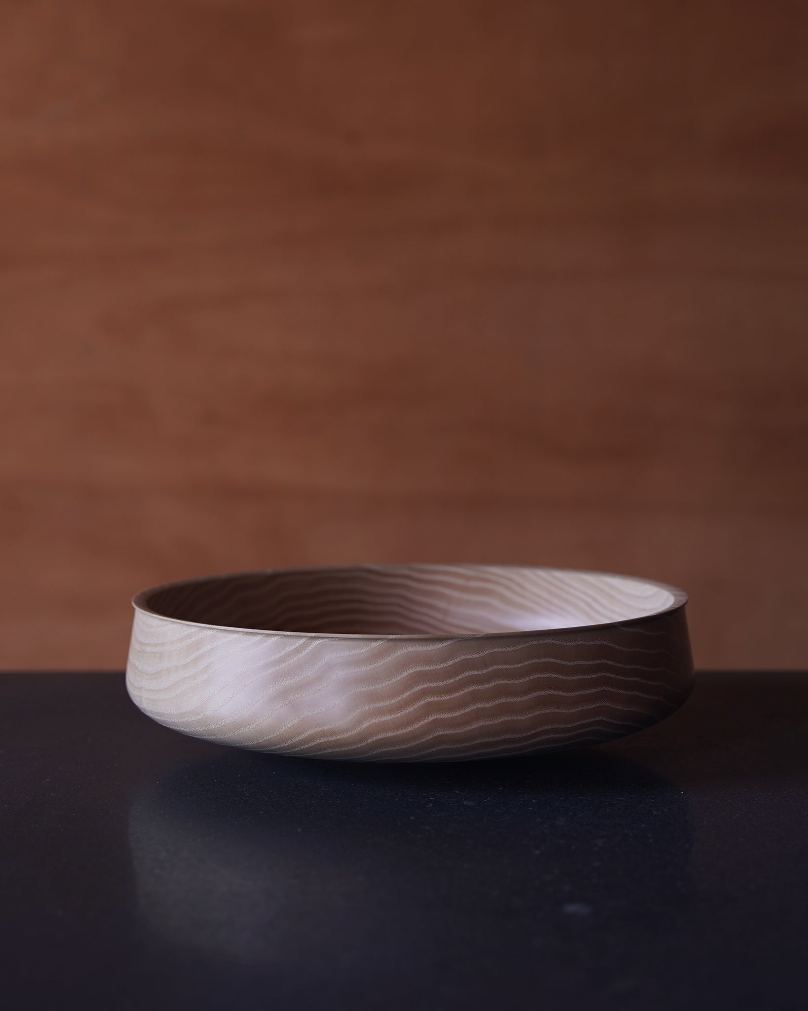 Lipped Bowl - in Ash