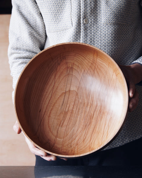 Bowl - in Flamed Beech