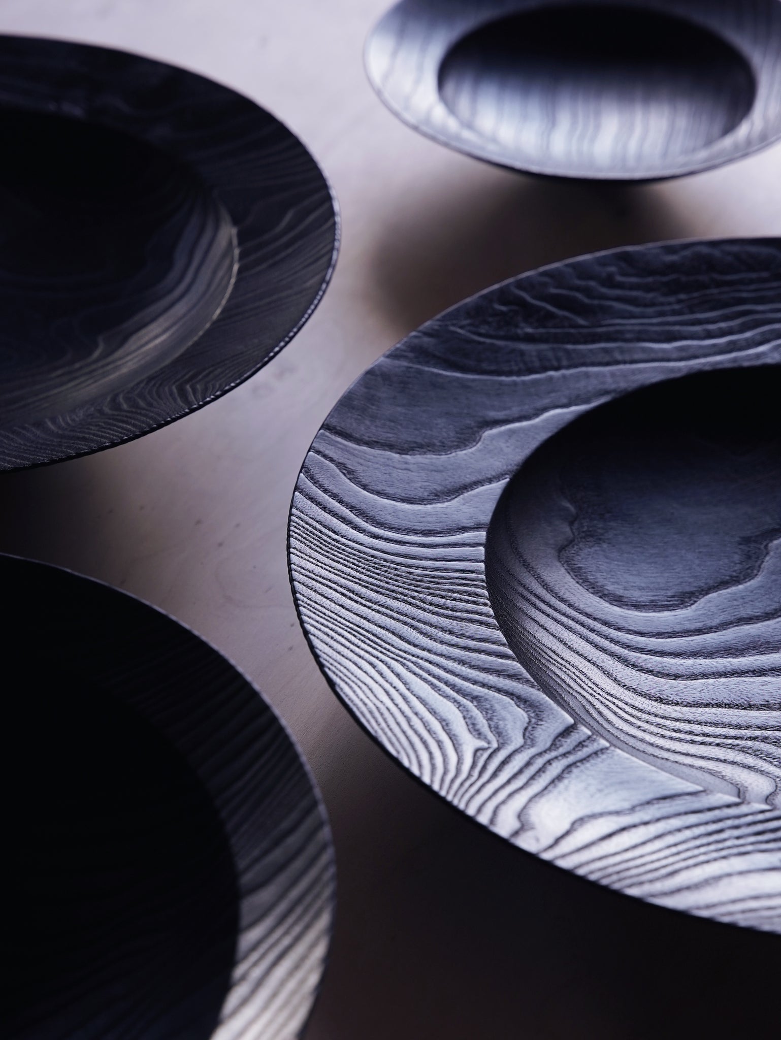 XL Yakisugi Platter - in Ash