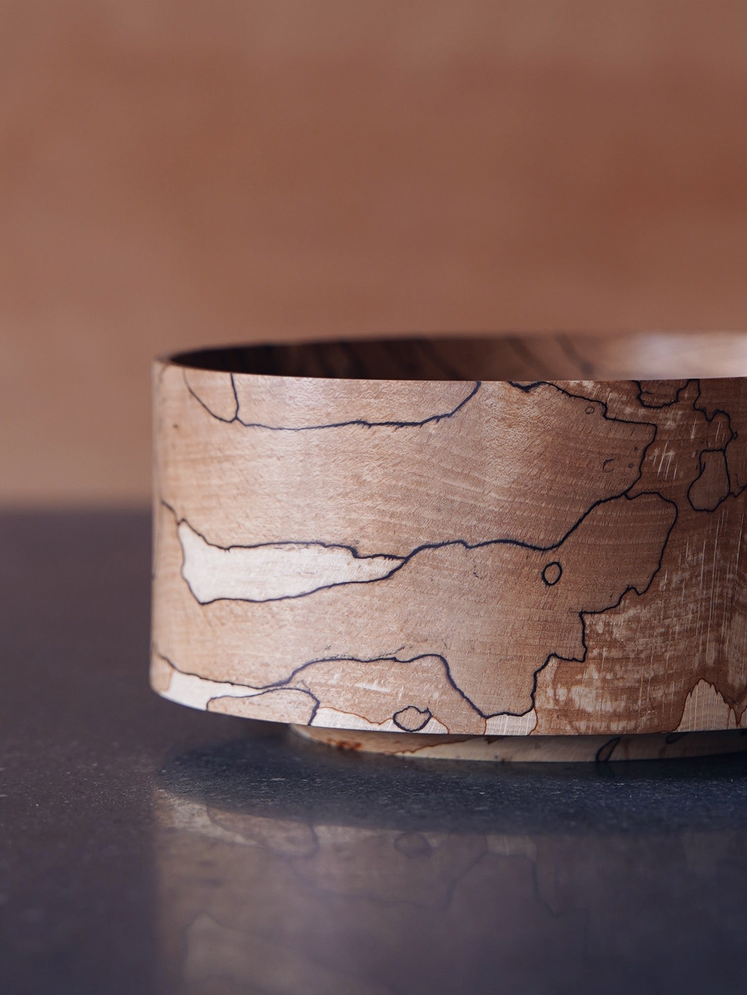 Bowl - in Spalted Beech