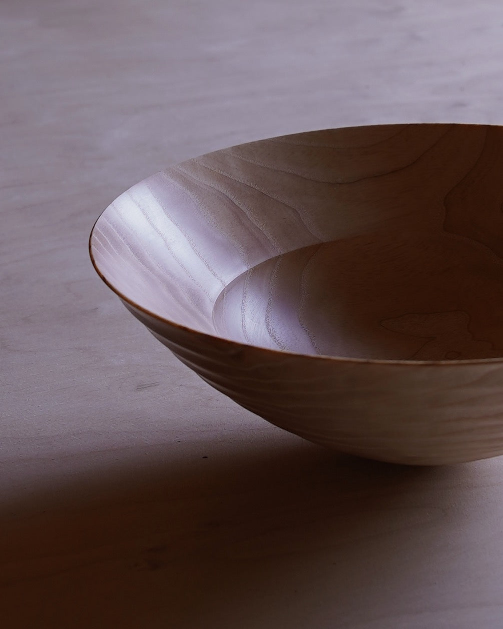 Coved Bowl - in Ash
