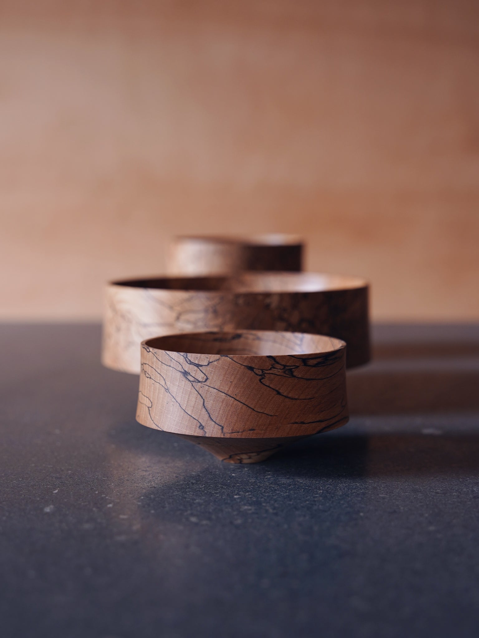Bowl - in Spalted Beech