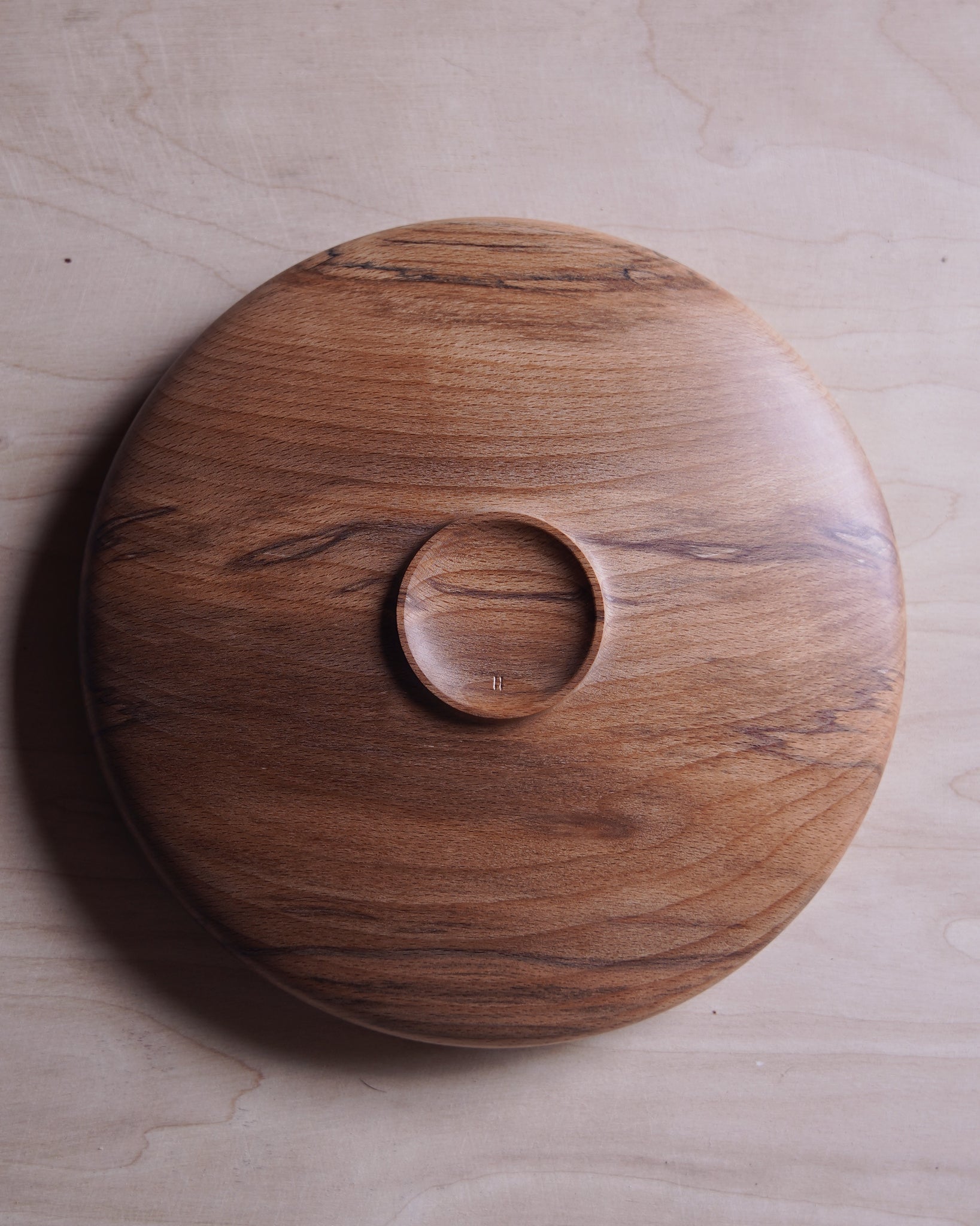 Bowl - in Flamed Beech