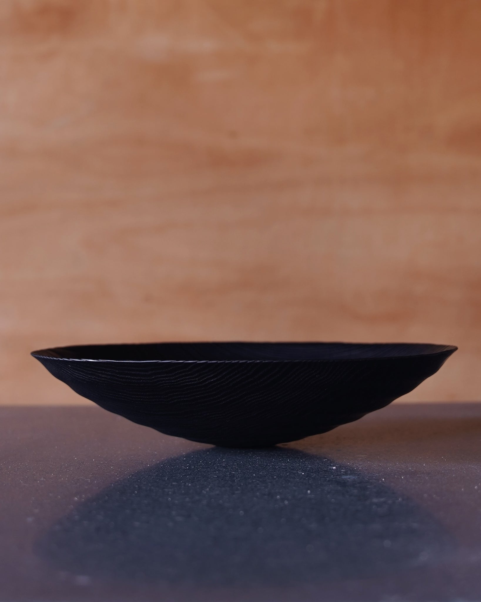 Wave Yakisugi Bowl - in Ash