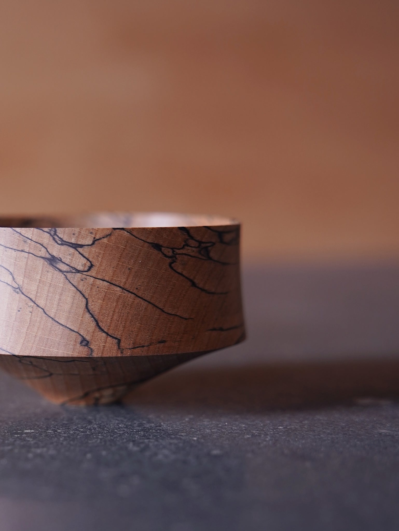 Bowl - in Spalted Beech