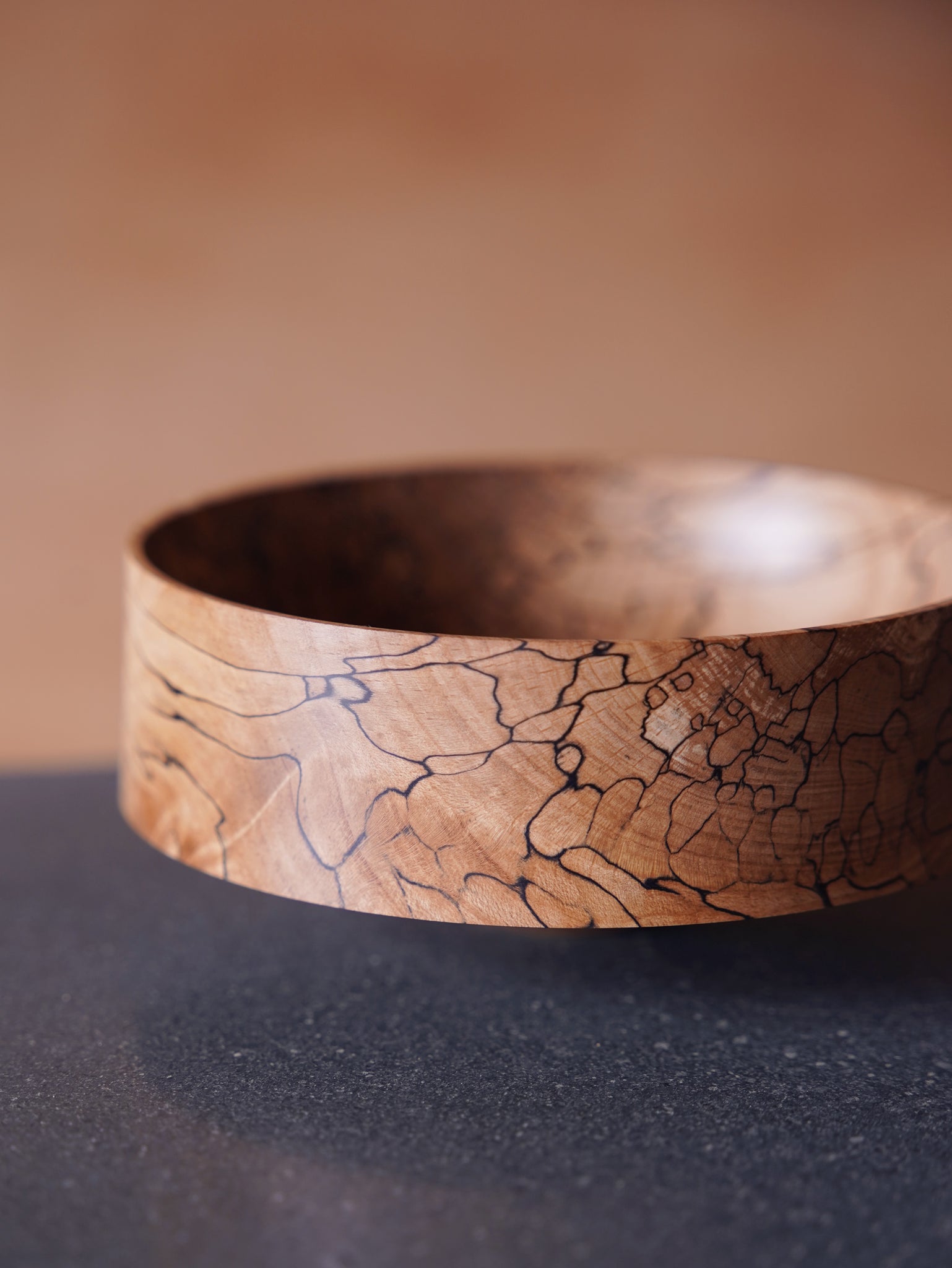 Bowl - in Spalted Beech