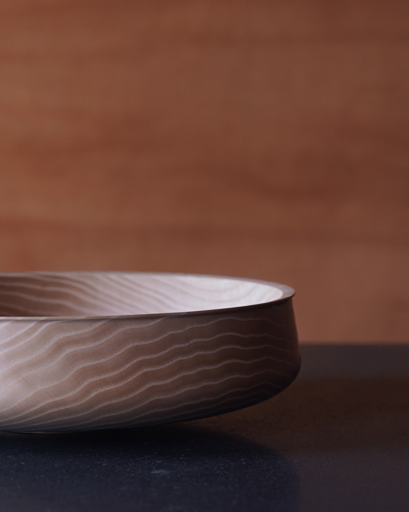 Lipped Bowl - in Ash