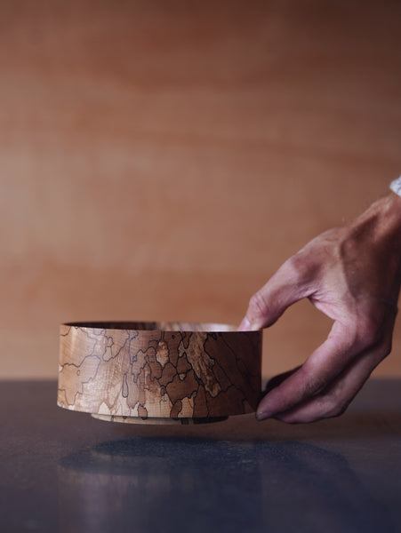 Bowl - in Spalted Beech