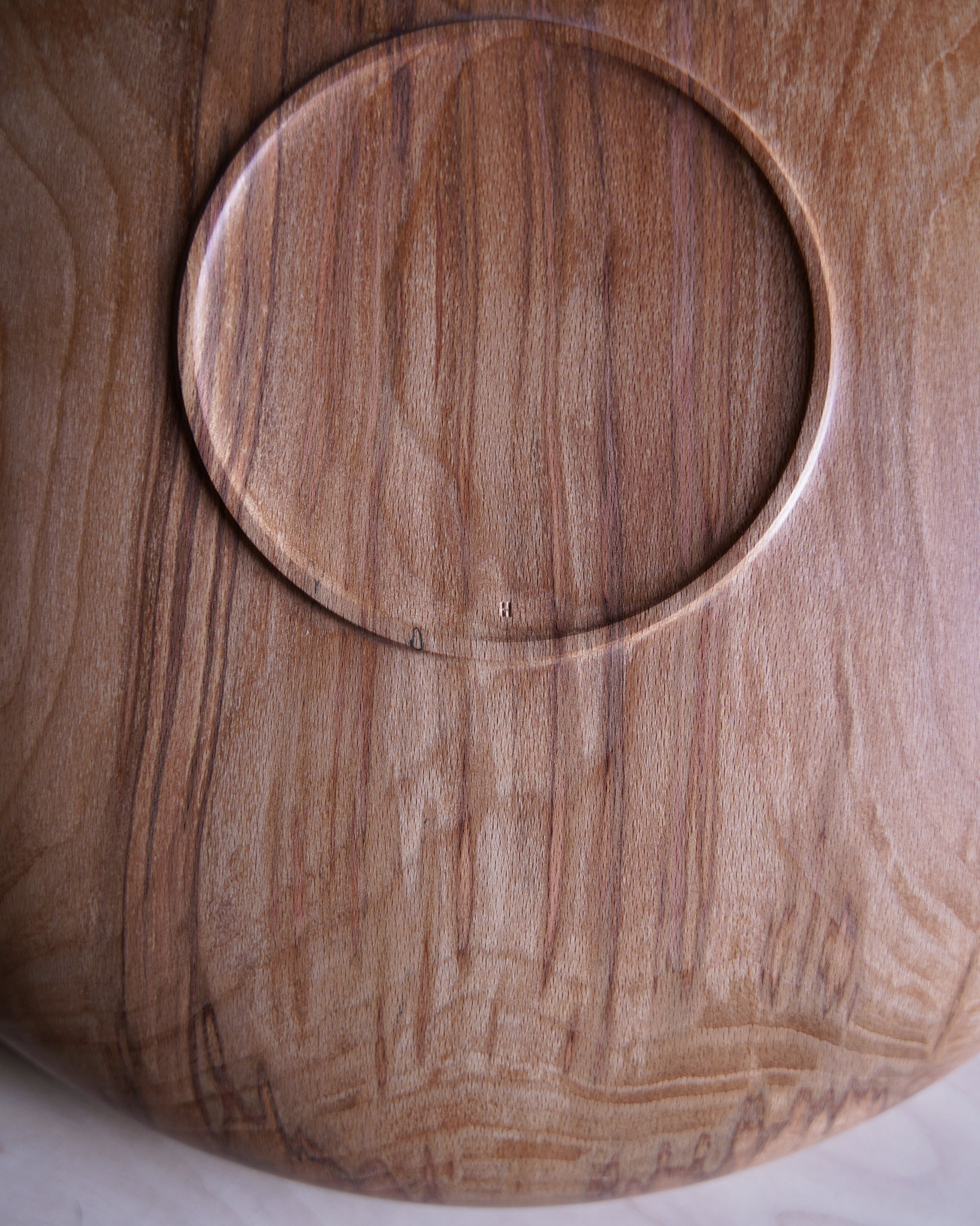Bowl - in Flamed Beech