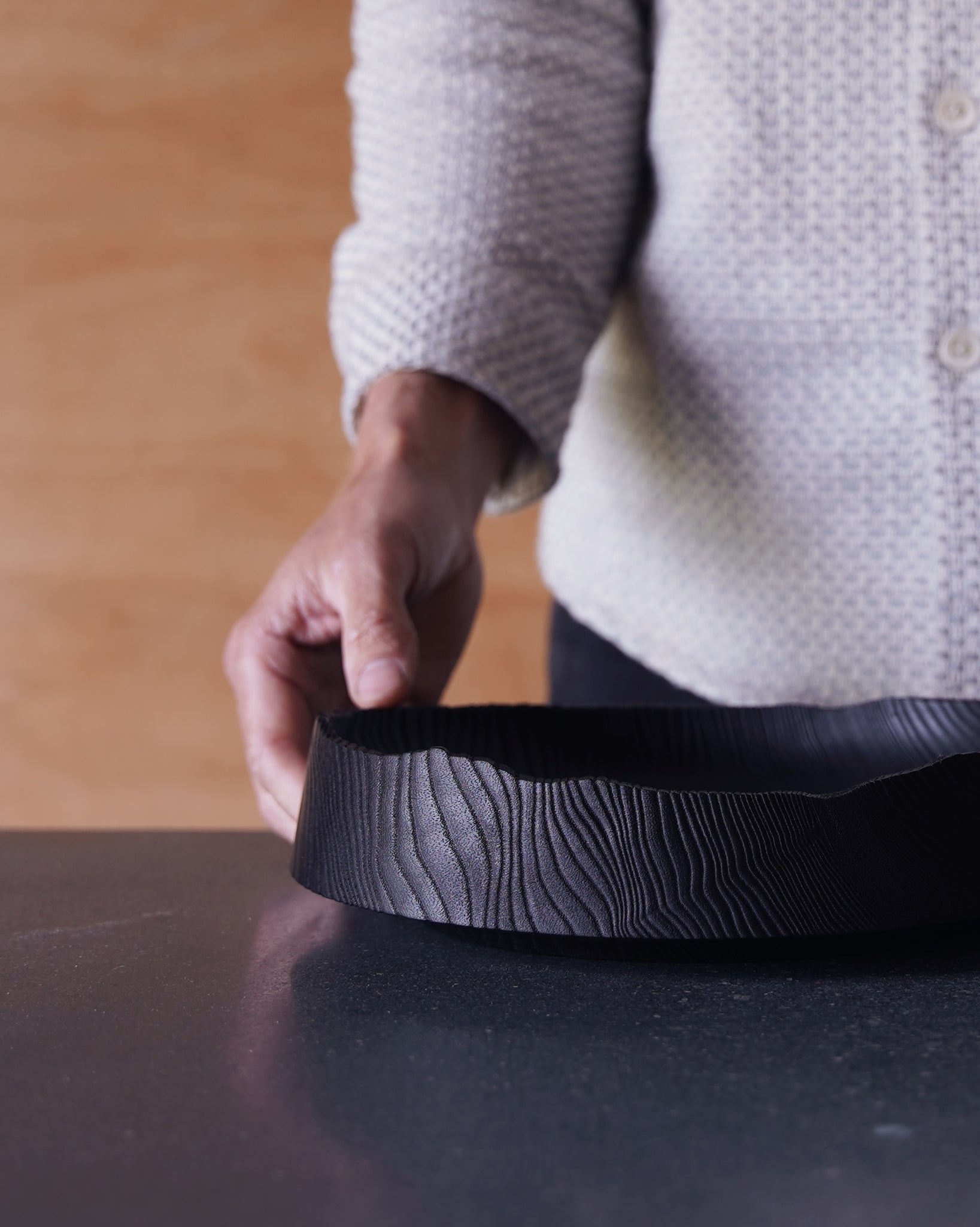 Ember Yakisugi Bowl - in Ash