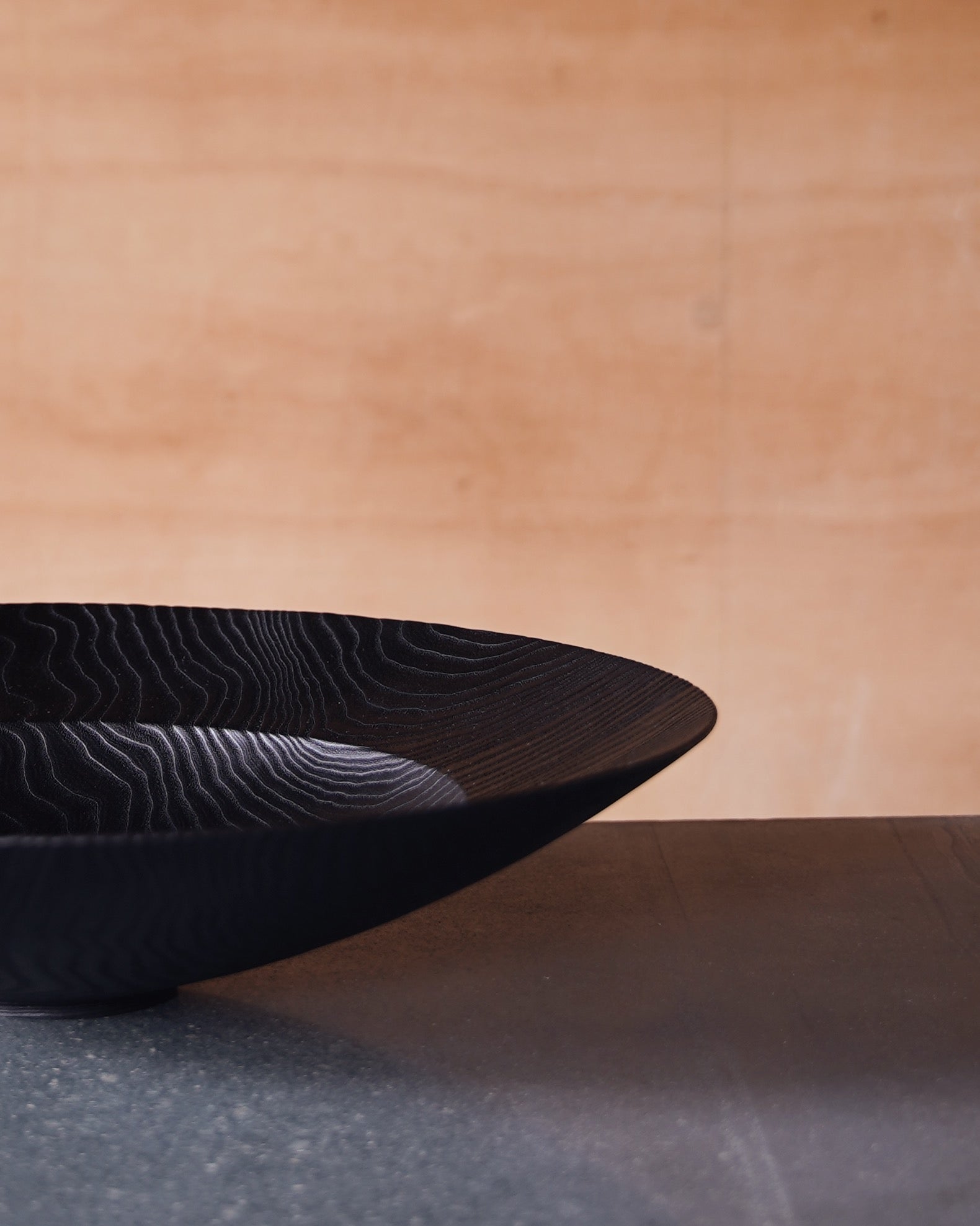 XL Yakisugi Bowl - in Ash