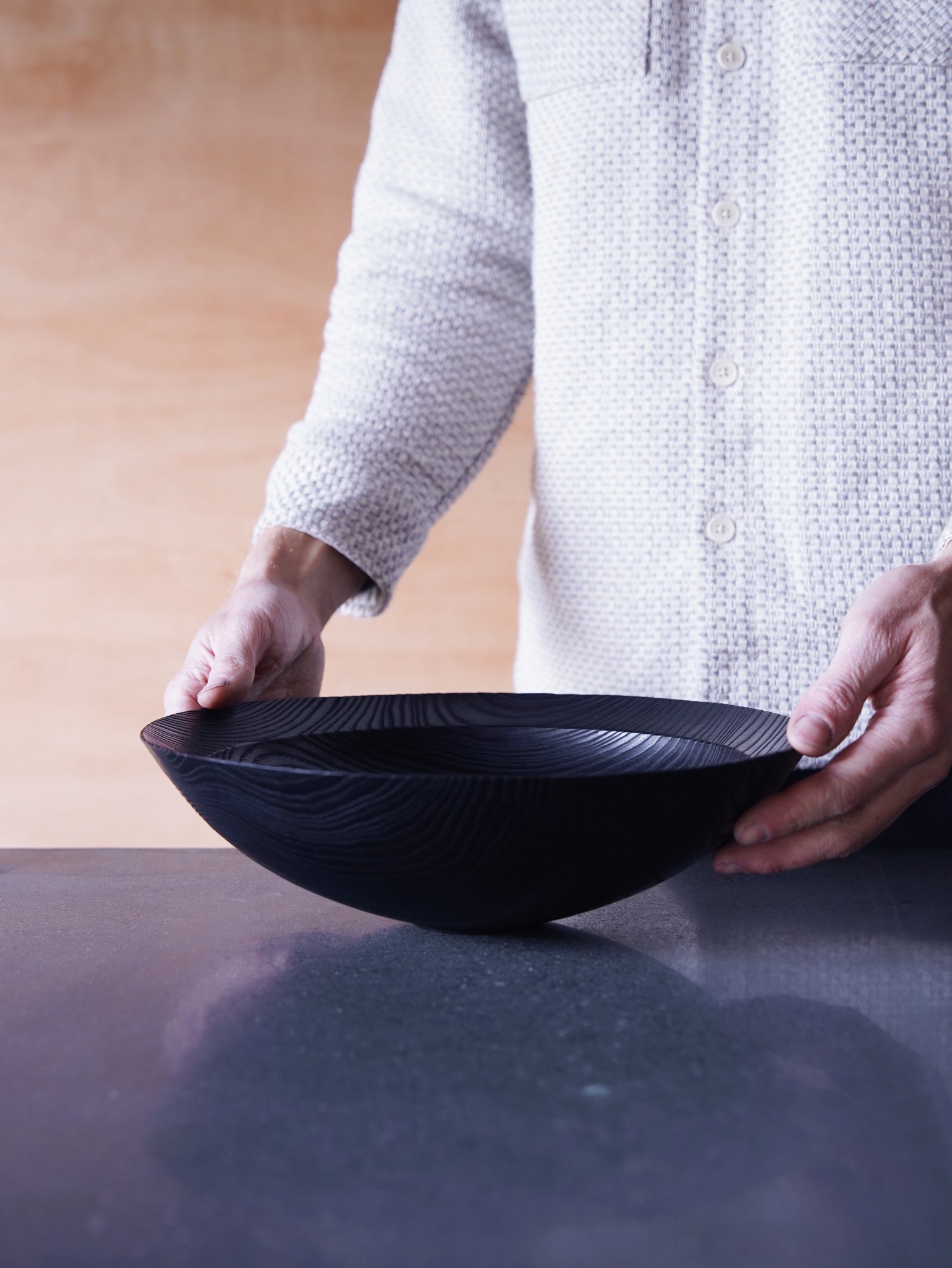 Yakisugi Bowl - in Ash