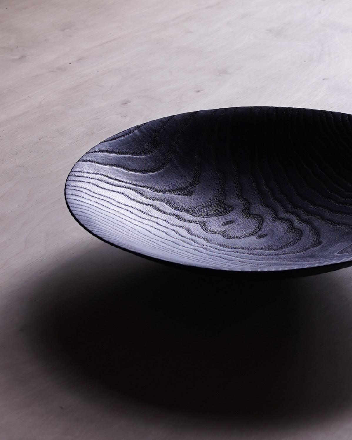 Wave Yakisugi Bowl - in Ash