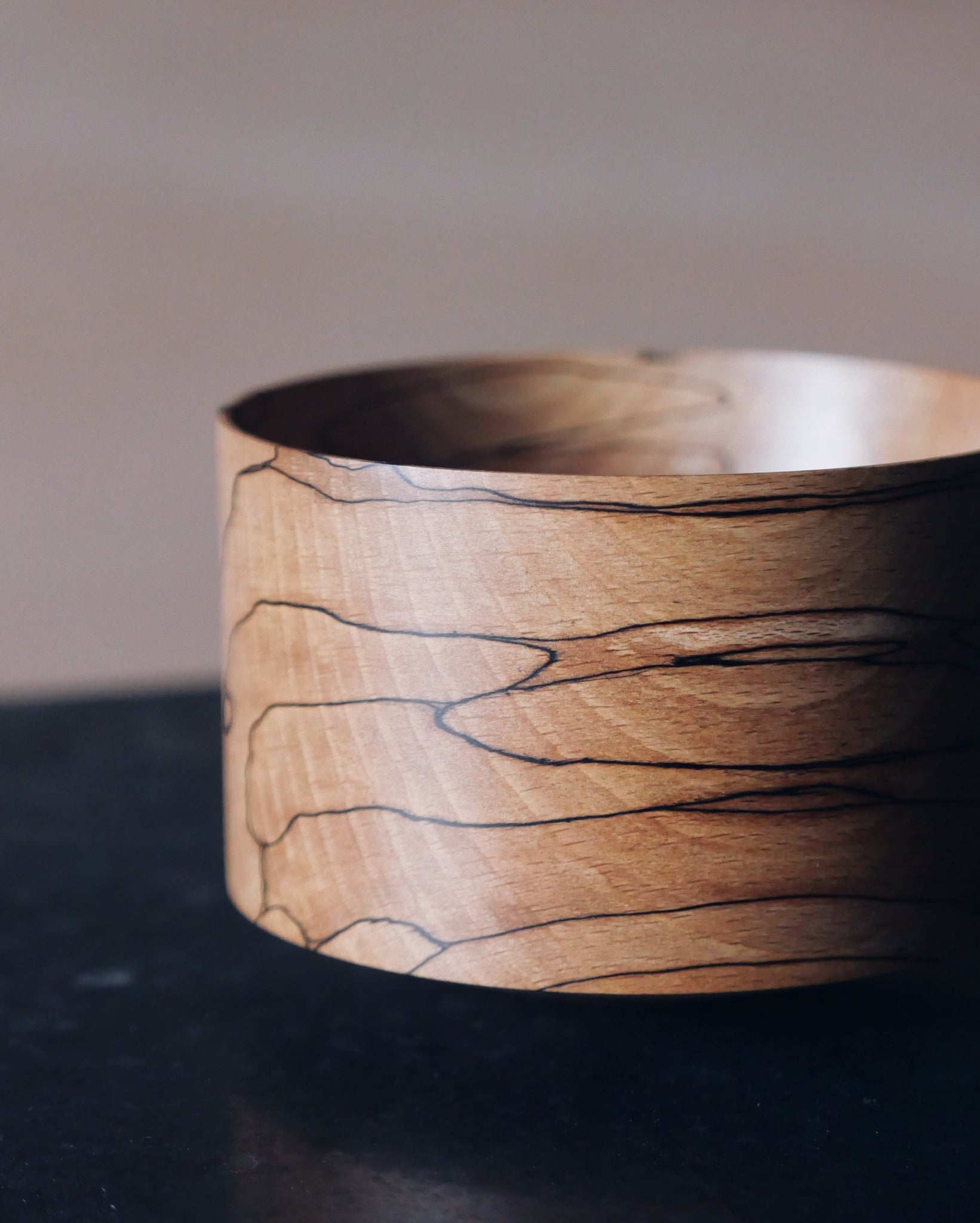 Small Bowl - in Spalted Beech