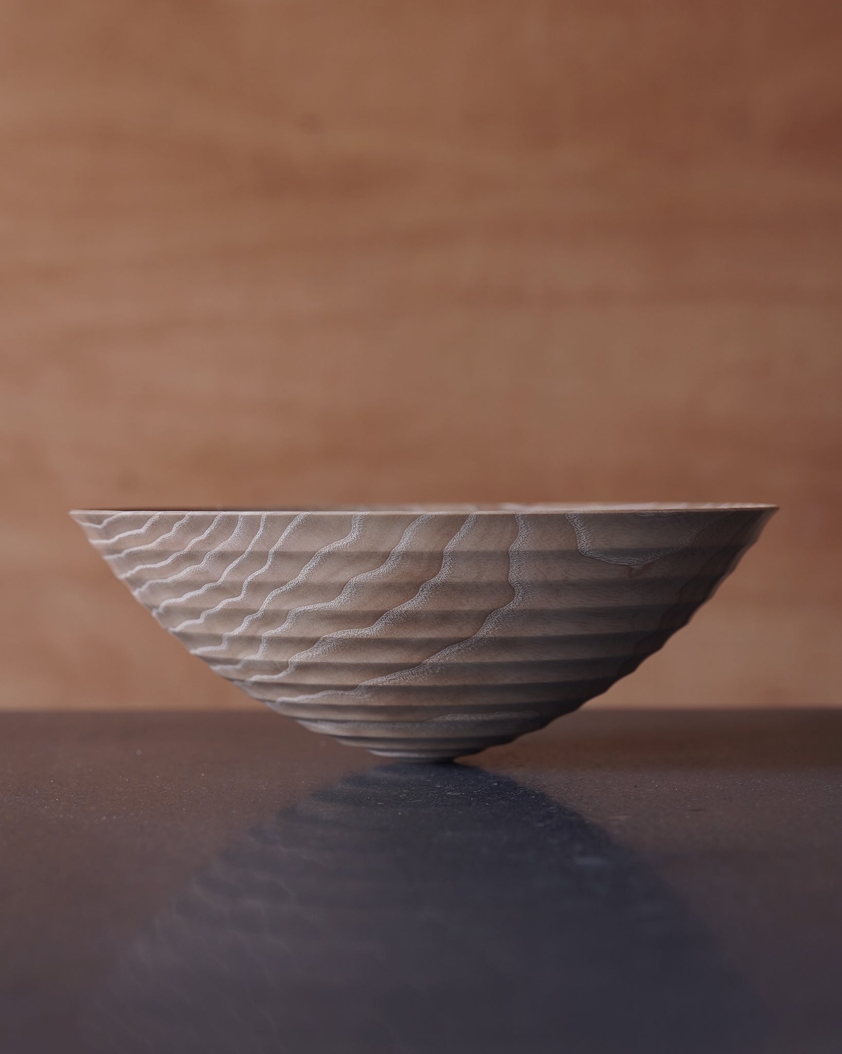 Coved Bowl - in Ash