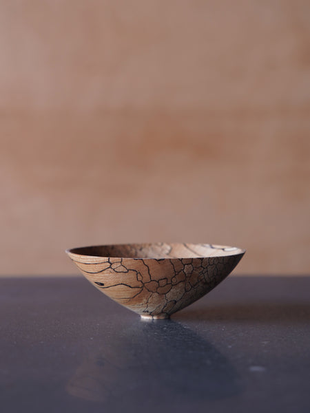 Bowl - in Spalted Beech