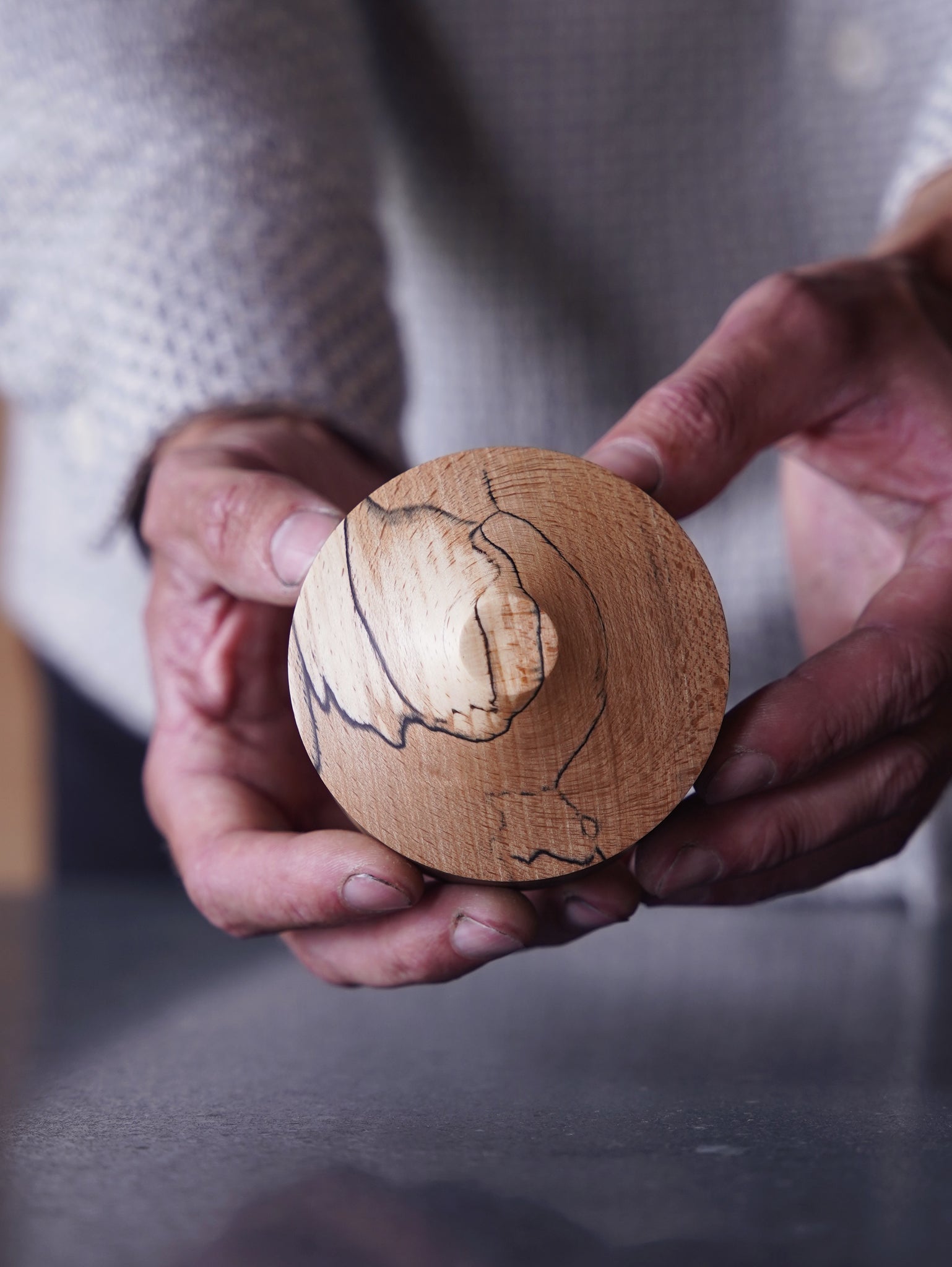 Bowl - in Spalted Beech