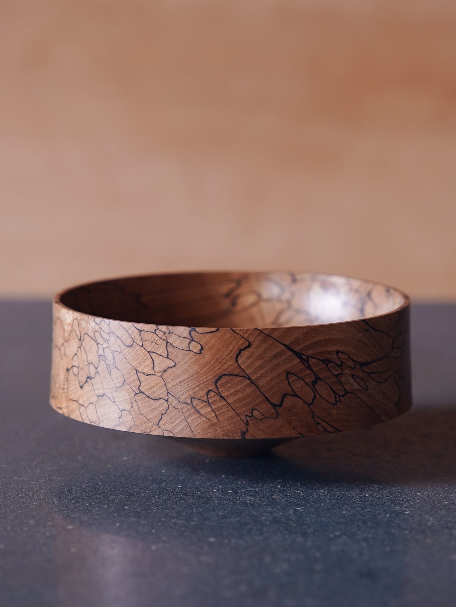 Bowl - in Spalted Beech