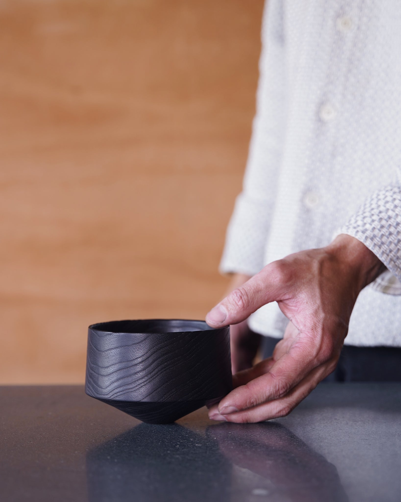 Yakisugi Bowl - in Ash
