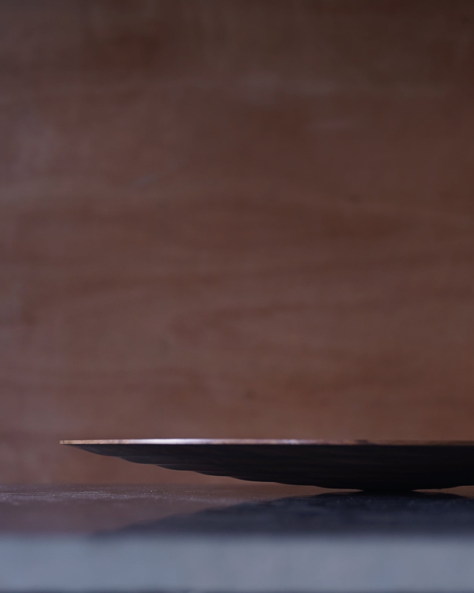 Wave Platter - in Flamed Beech