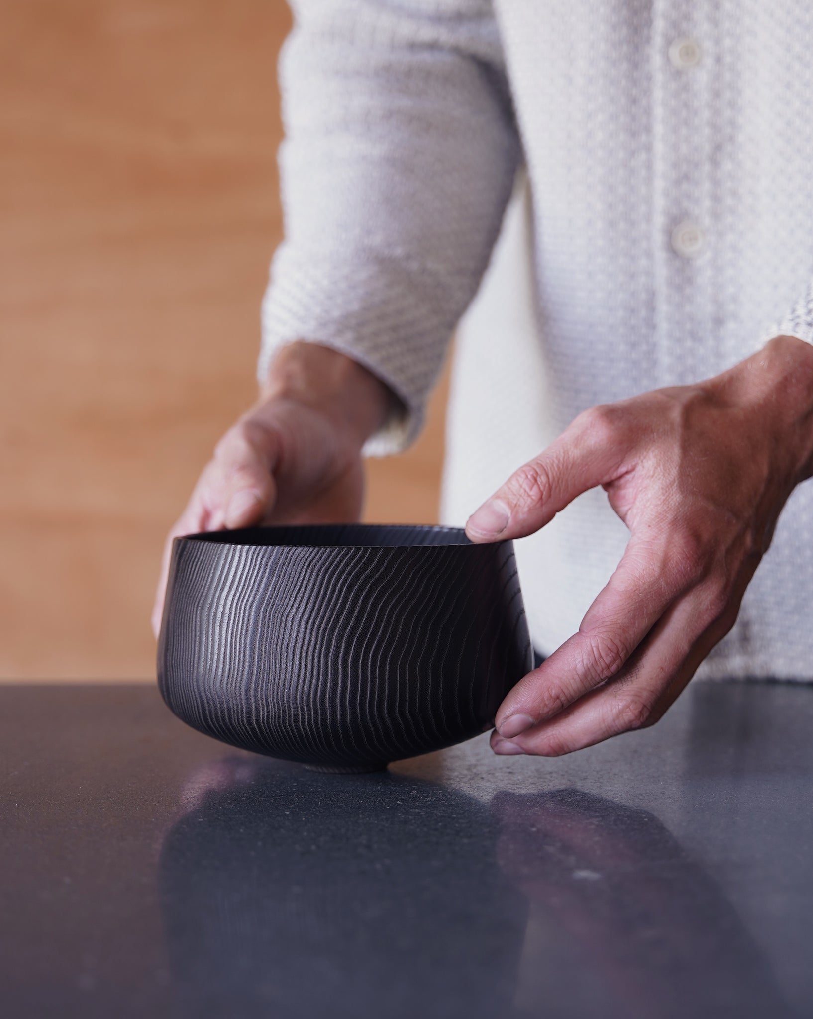 Yakisugi Bowl - in Ash