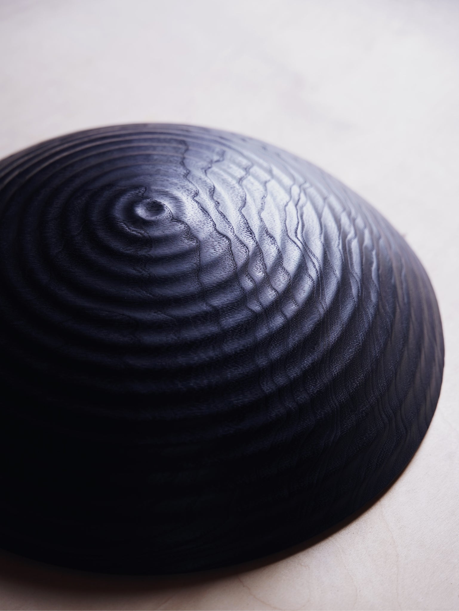 Wave Yakisugi Bowl - in Ash