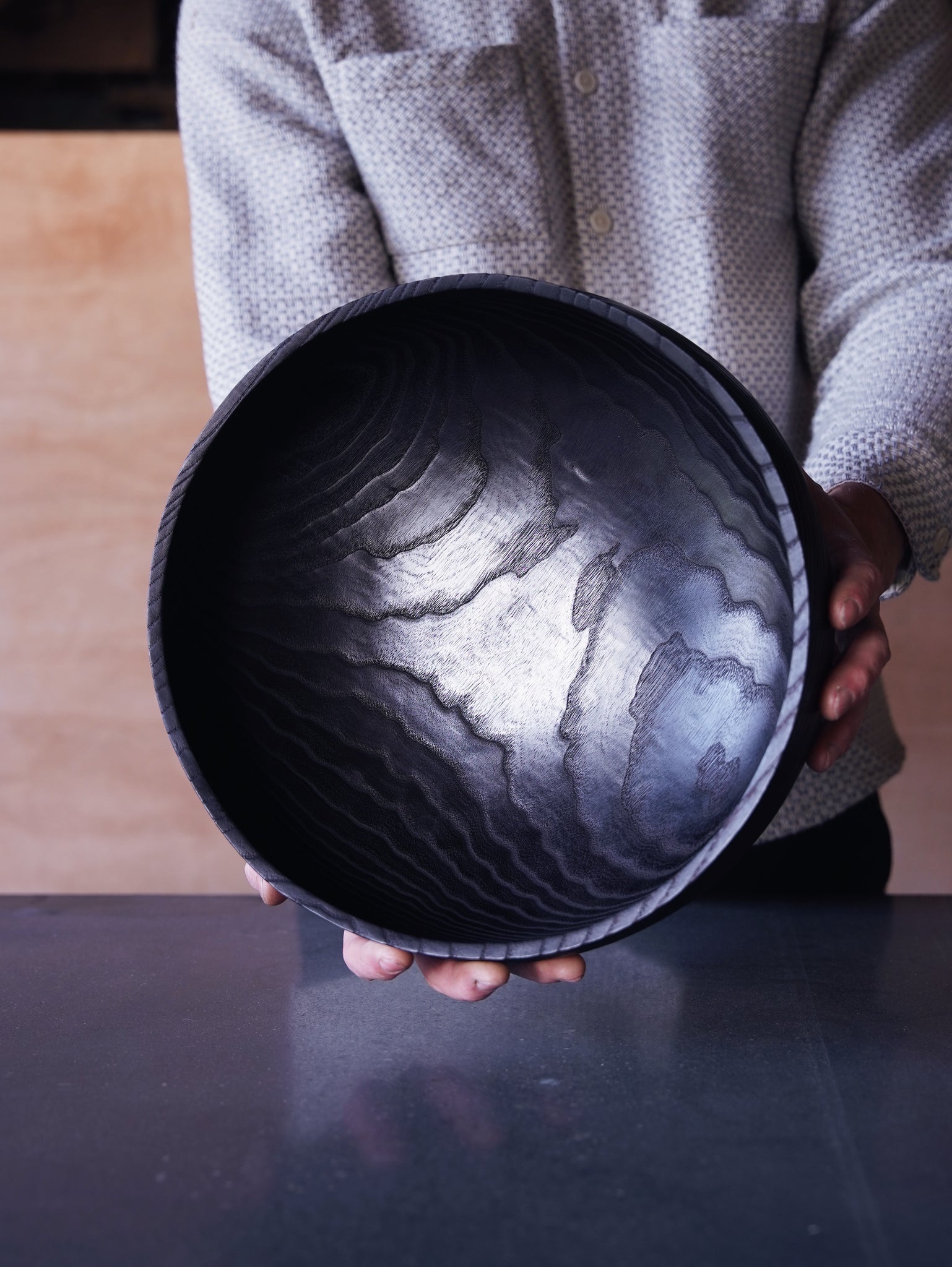 Yakisugi Bowl - in Ash