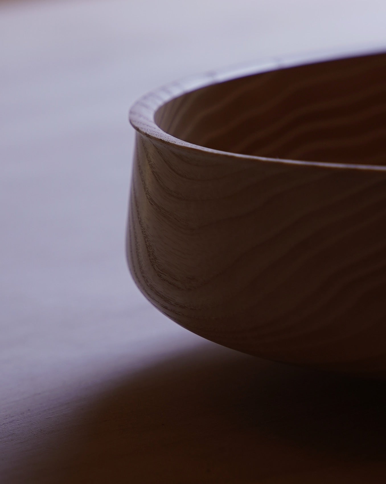 Lipped Bowl - in Ash