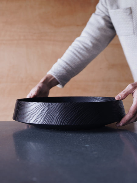XL Yakisugi Bowl - in Ash