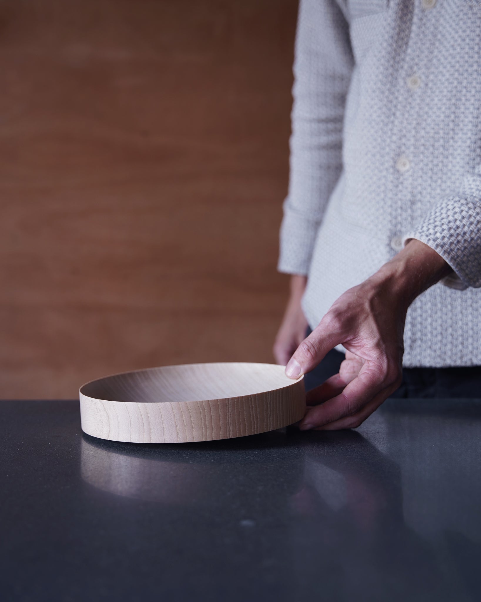 Low Bowl - in Ash