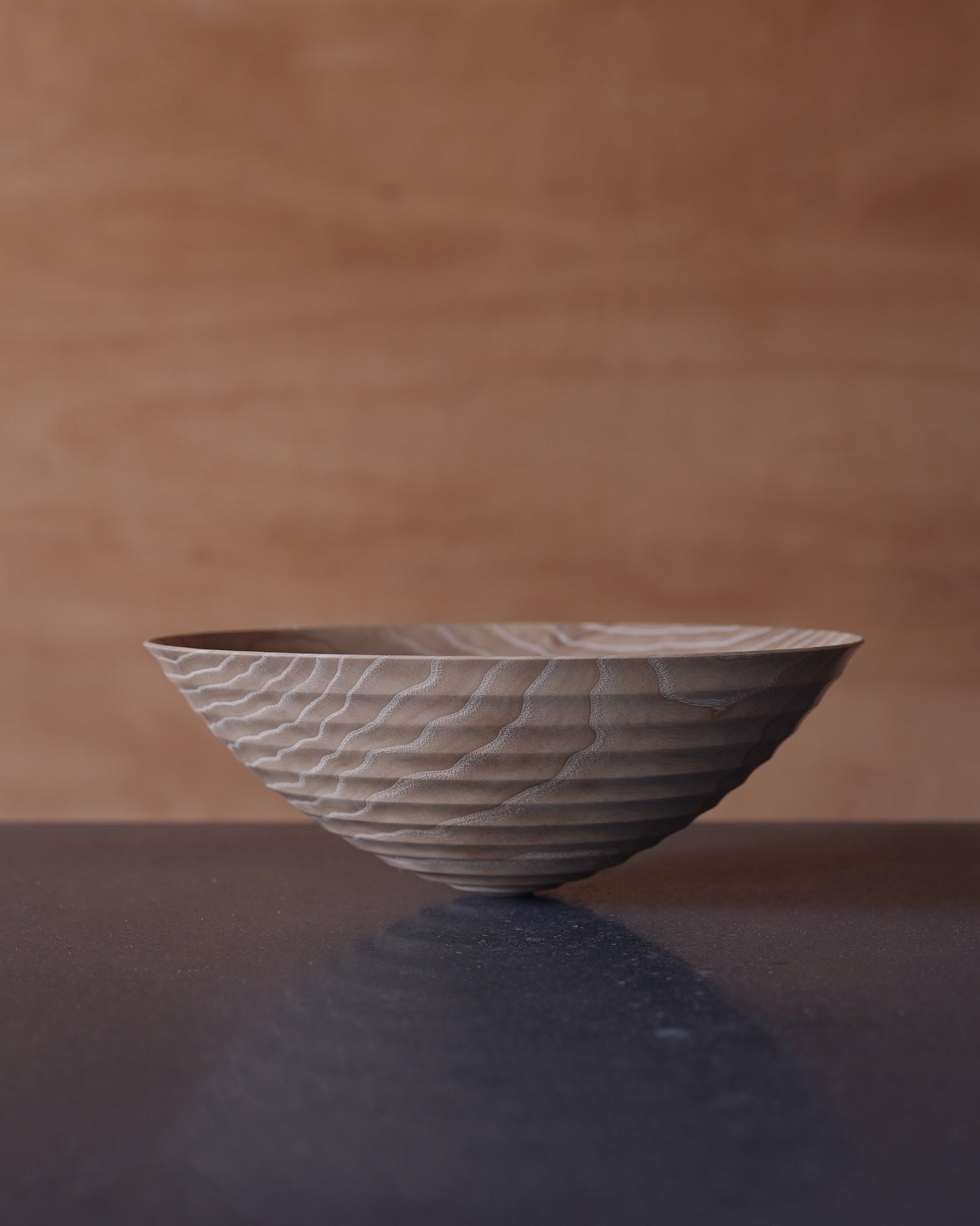 Coved Bowl - in Ash