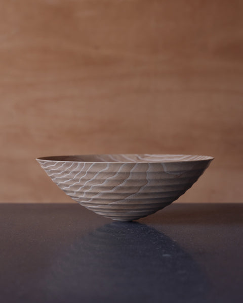 Coved Bowl - in Ash