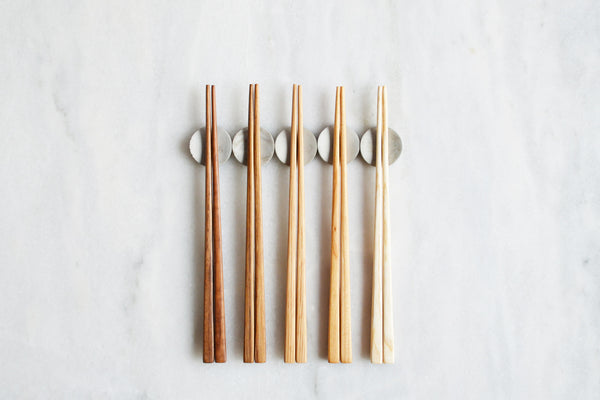 Wooden Chopsticks and Concrete Hypar Rest