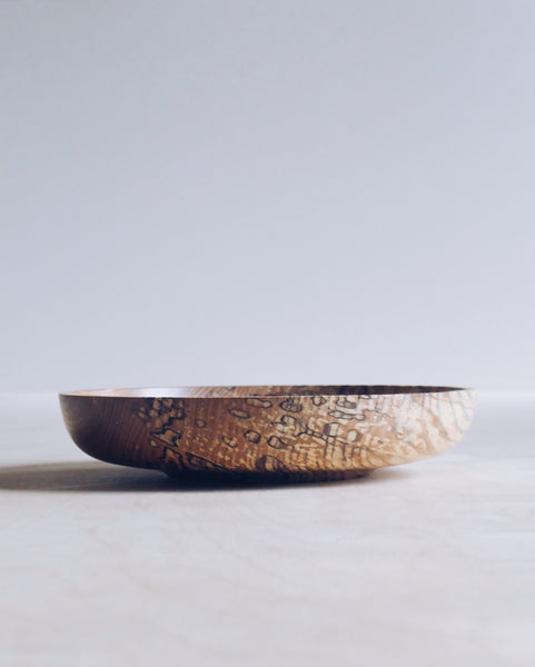 Bowl - in Spalted Ash