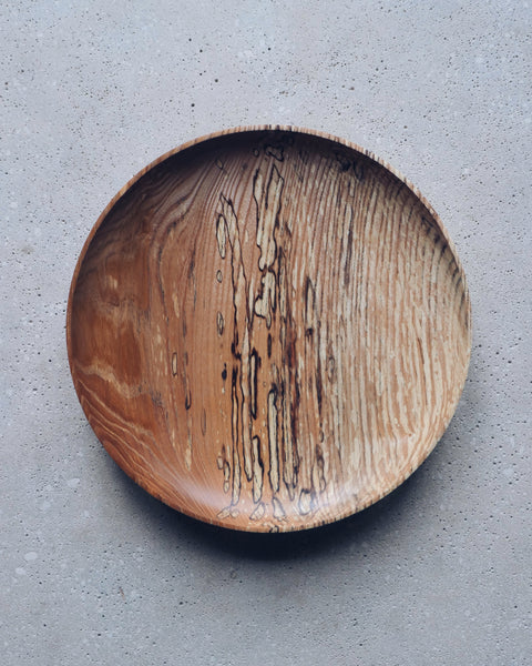 Plate - in Spalted Ash